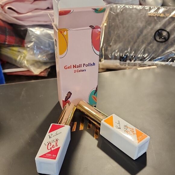 Rosalind Gel Nail Polish Set - Fuscia and Coral Georgeous colors NWT - Picture 1 of 3